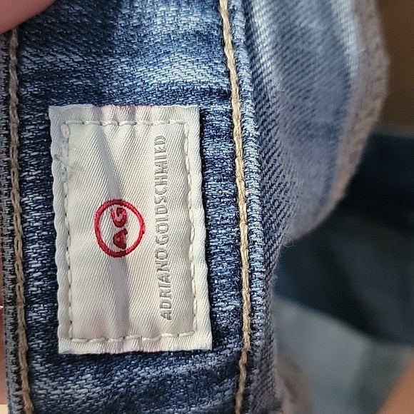 AG Adriano Goldschmied Size 28 The Hailey Ex Boyfriend Roll Up Shorts, GUC - Picture 11 of 11